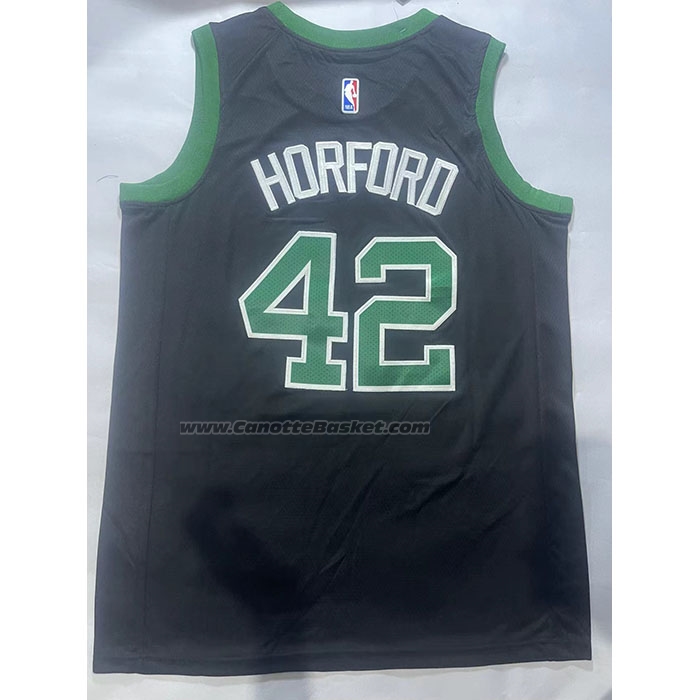 Maglia Boston Celtics Al Horford #42 Statement 2024 Nero